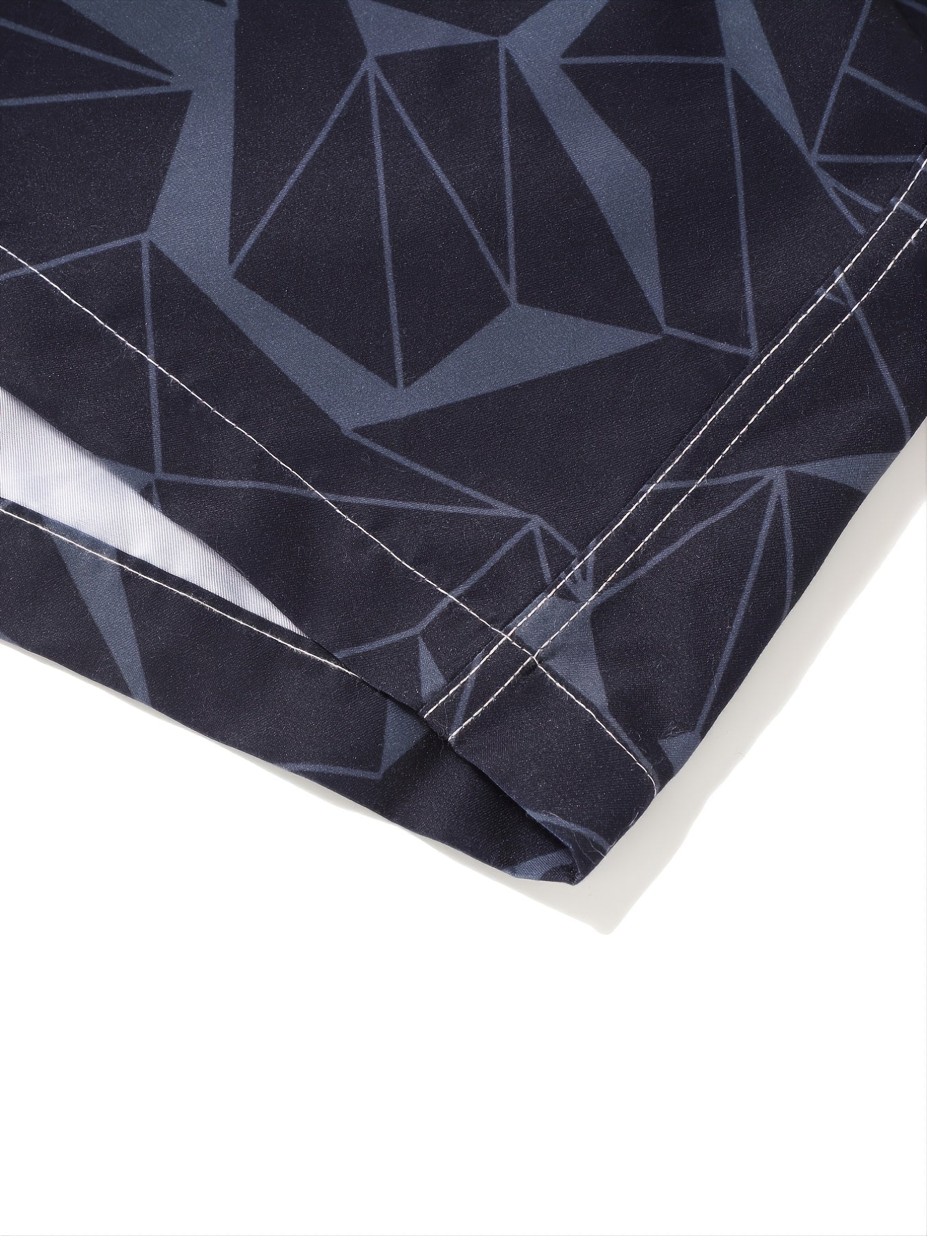 Men's Casual Geometric Pattern Beach Shorts