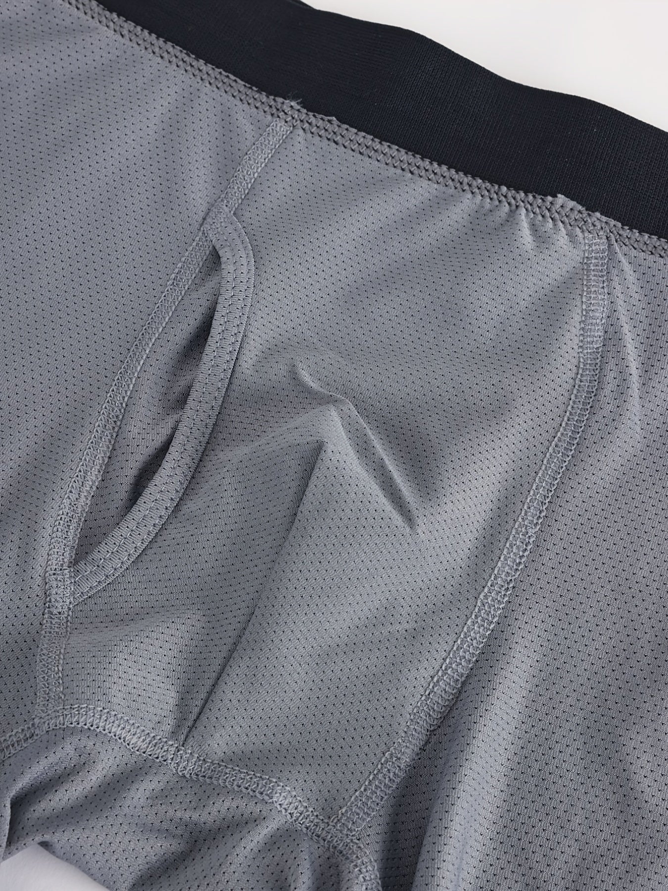 3pcs Men's Comfort Breathable Sports Boxer Briefs