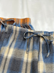 Plaid Sleep Bottoms Loungewear