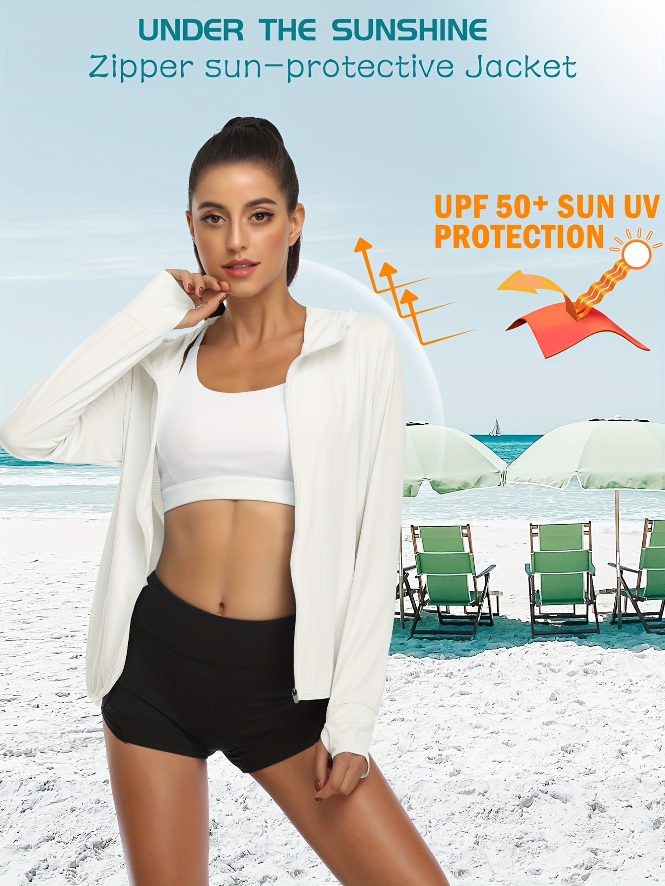 Long Sleeved Sun Protection Jacket