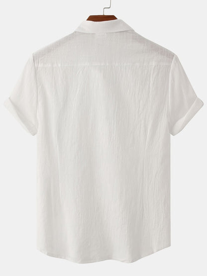 Men's Short Sleeve Button Shirt
