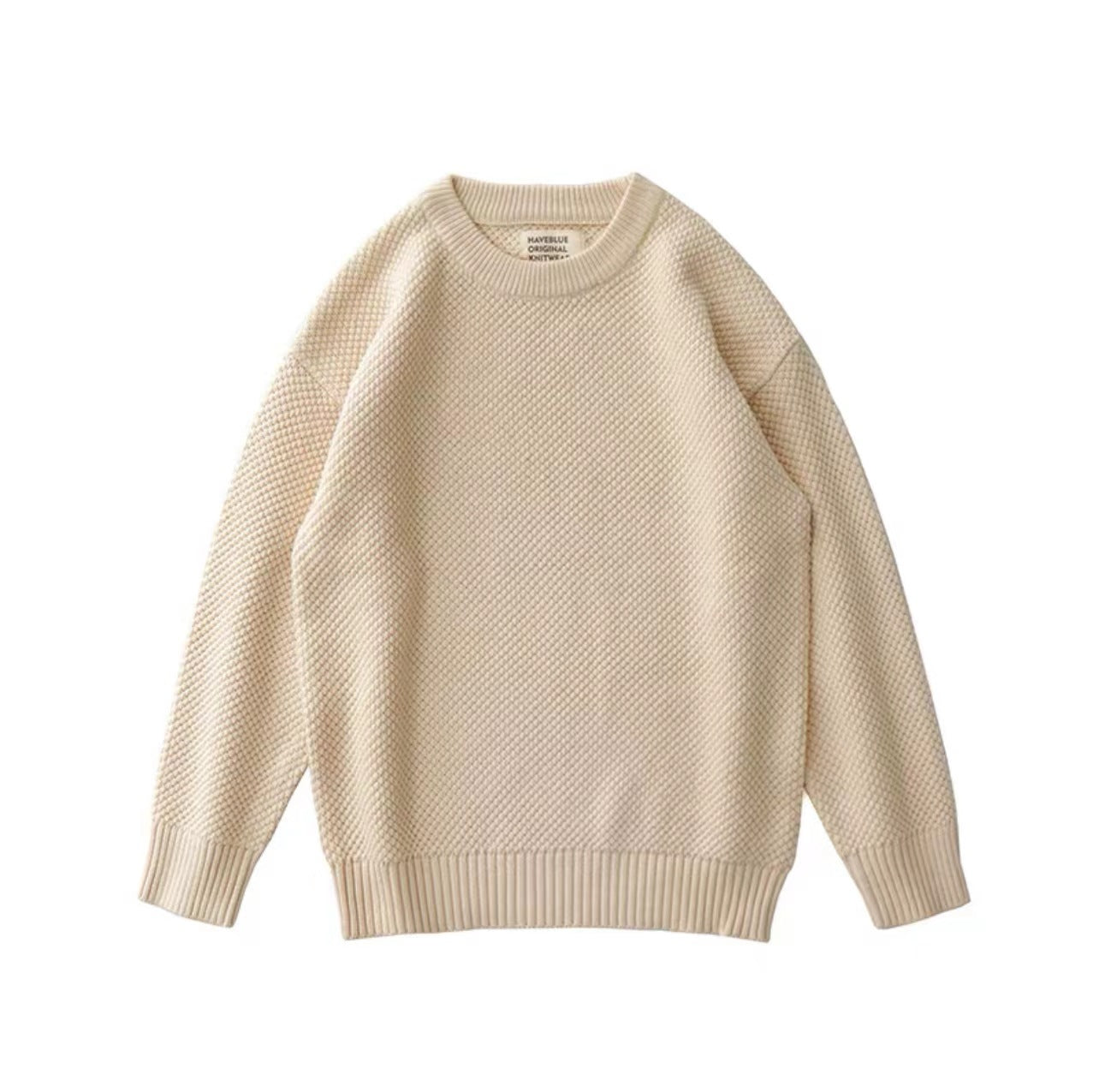 Men's Casaul Round Neck Casual Knit Sweater