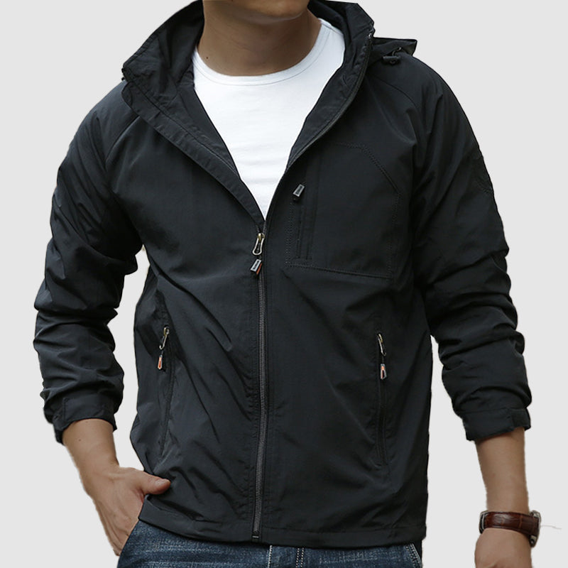 Men's Outdoor Hooded Windproof Jacket
