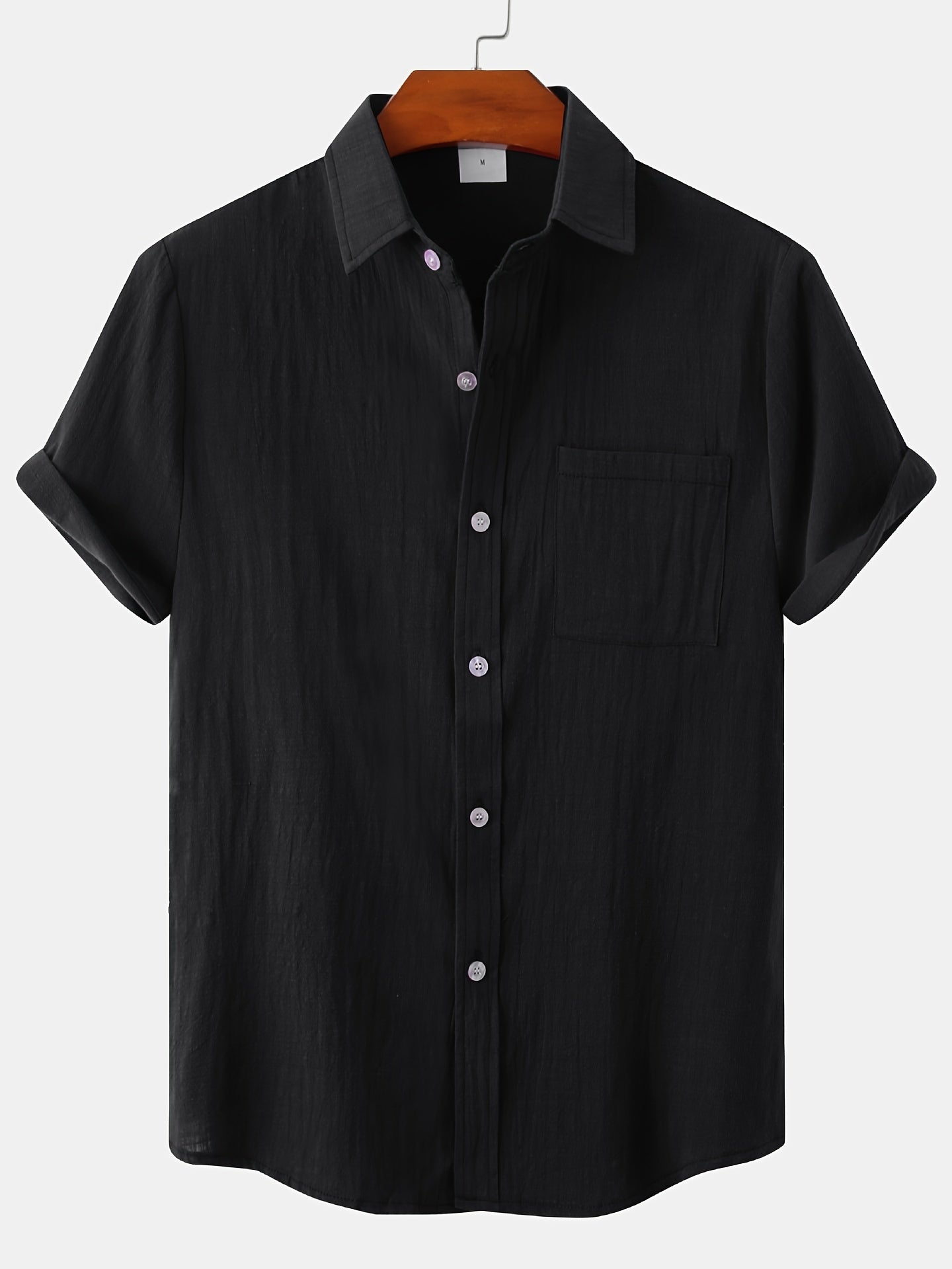 Men's Short Sleeve Button Shirt
