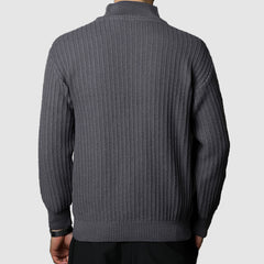 Men's Casual Cashmere Knitted Cardigan Sweater Jacket