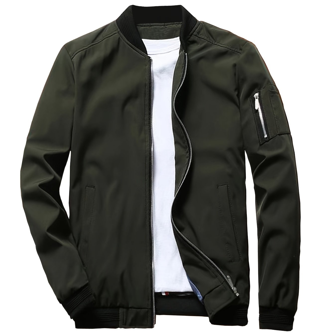 New Casual Men's Baseball Jacket Coat