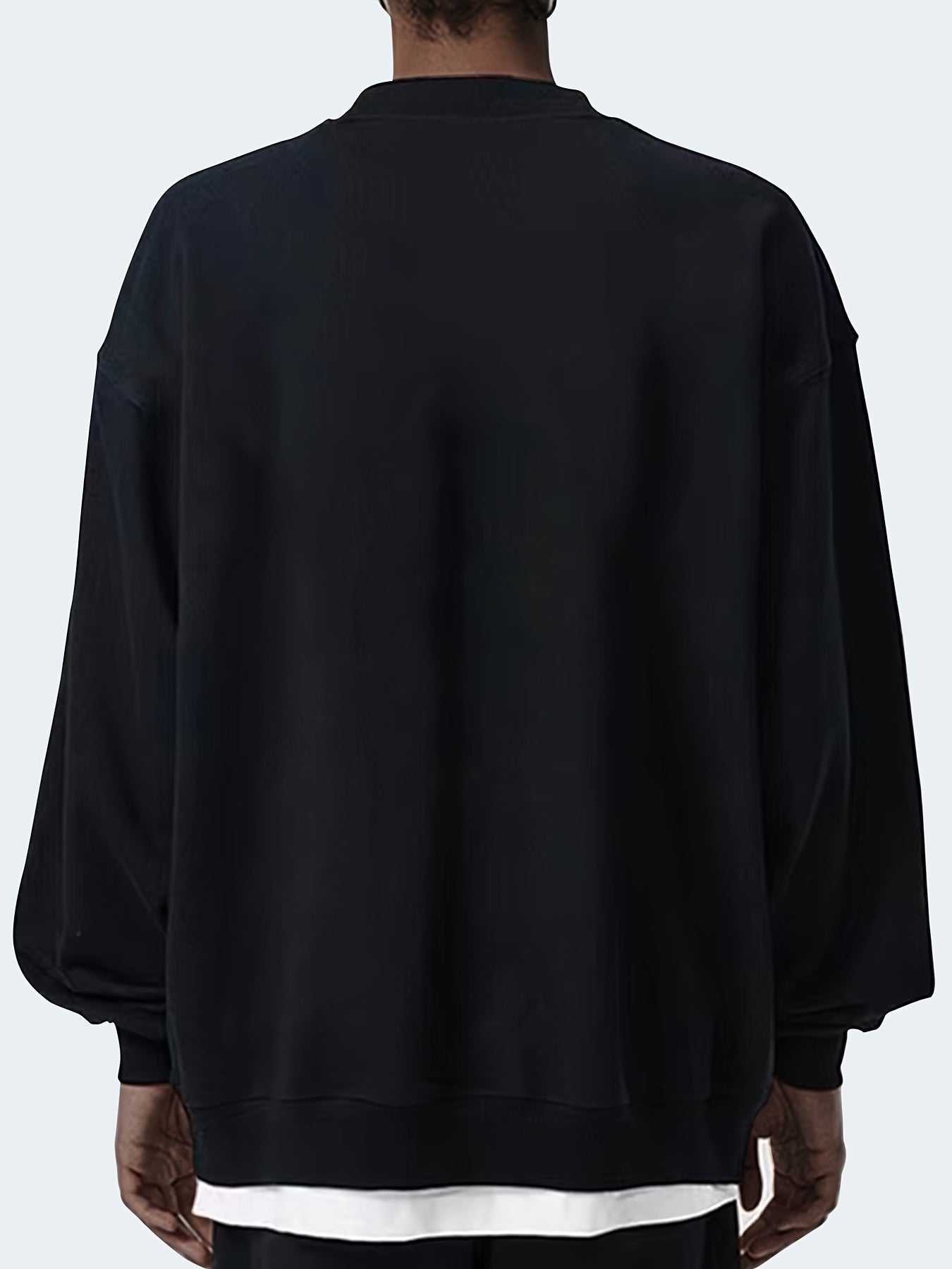 Simple Fashion Men's Casual Round Neck Sweatshirt