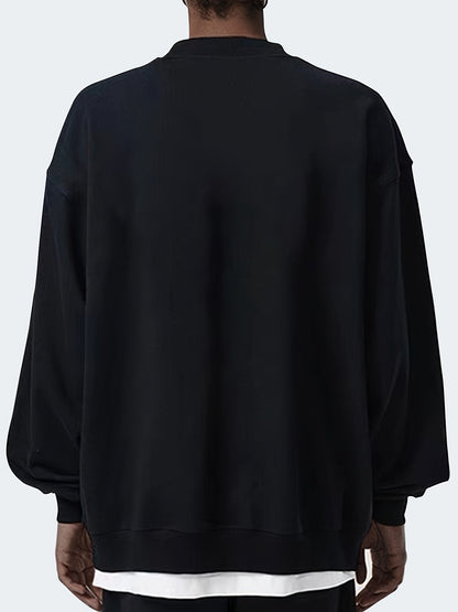 Simple Fashion Men's Casual Round Neck Sweatshirt