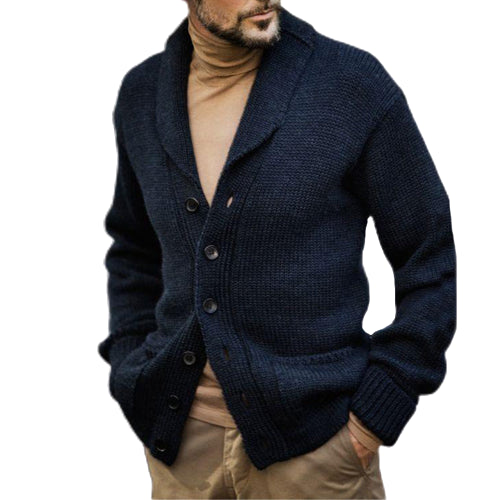 Men's Warm Long Sleeve Sweater Knitwear