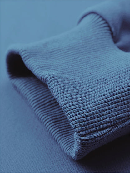 Men's Casual Drop Shoulder Fashion Round Neck Sweatshirts