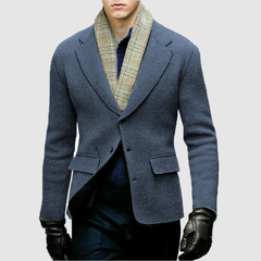 Men's casual solid color fashion warm slim coat(NEW)