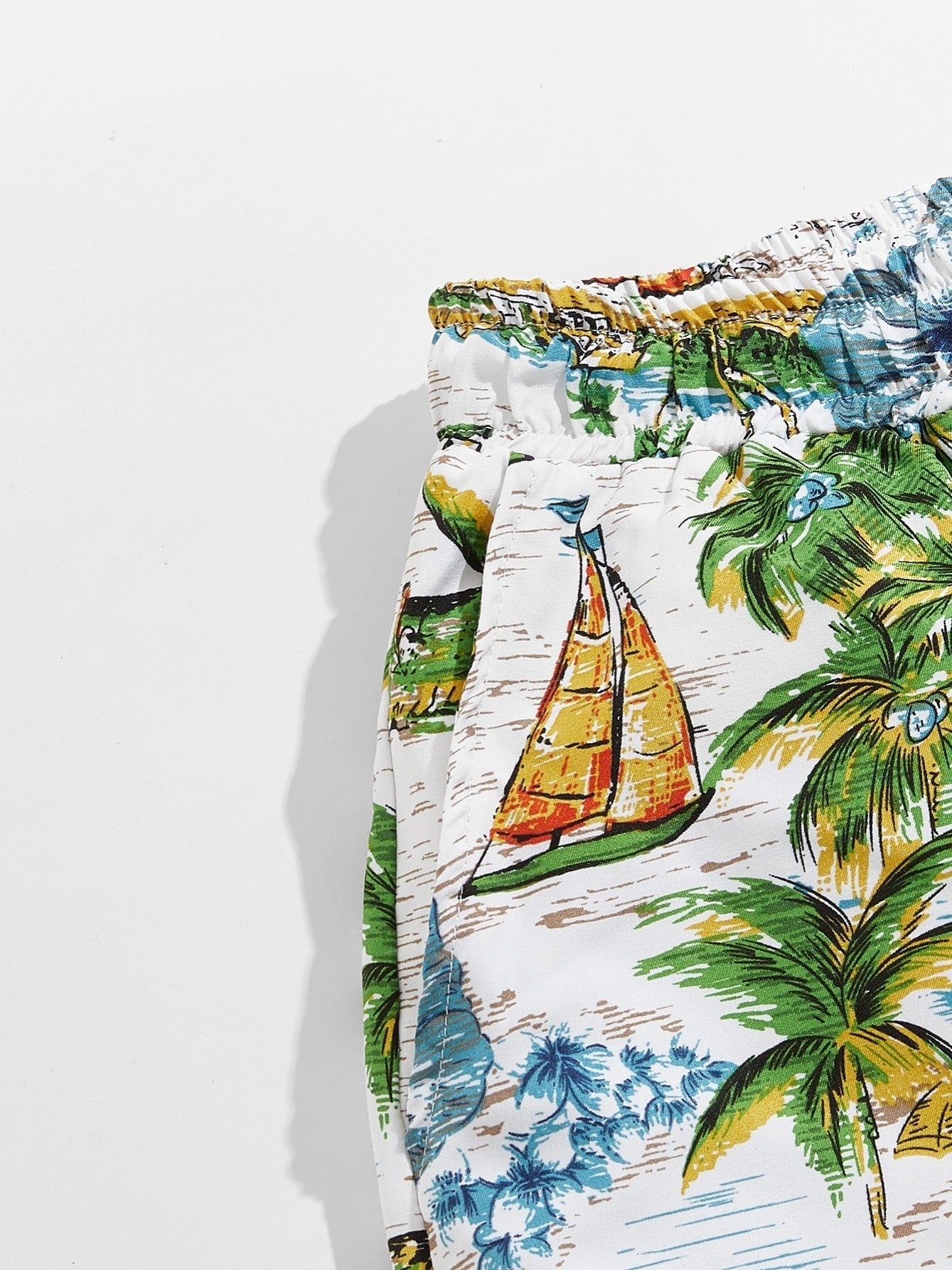 Men's Island Beach Drawstring Shorts