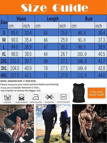 Short Sleeve Sauna Suit For Men Weight Loss Gym Exercise Top