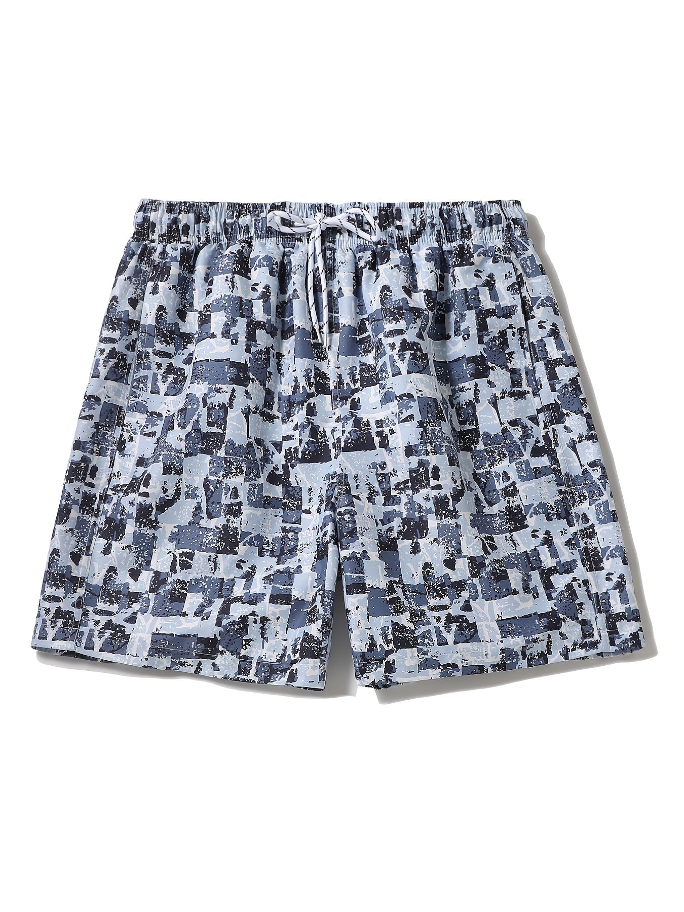 Men's Casual Full Print Board Shorts