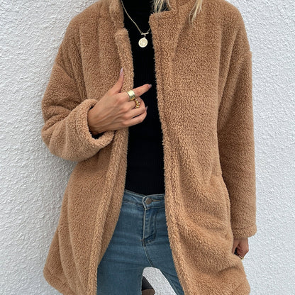 Women's Casual Double-sided Teddy Thermal Coat