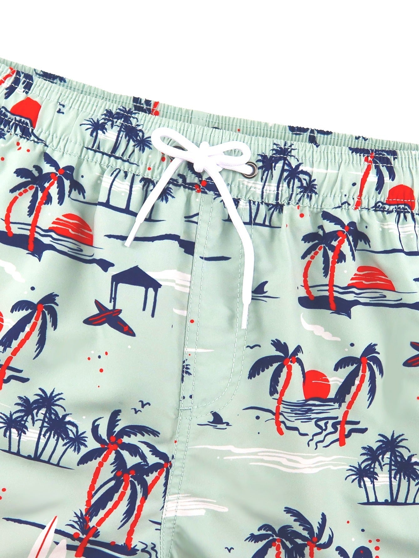 Men's Quick Dry Swim Shorts With Mesh Lining