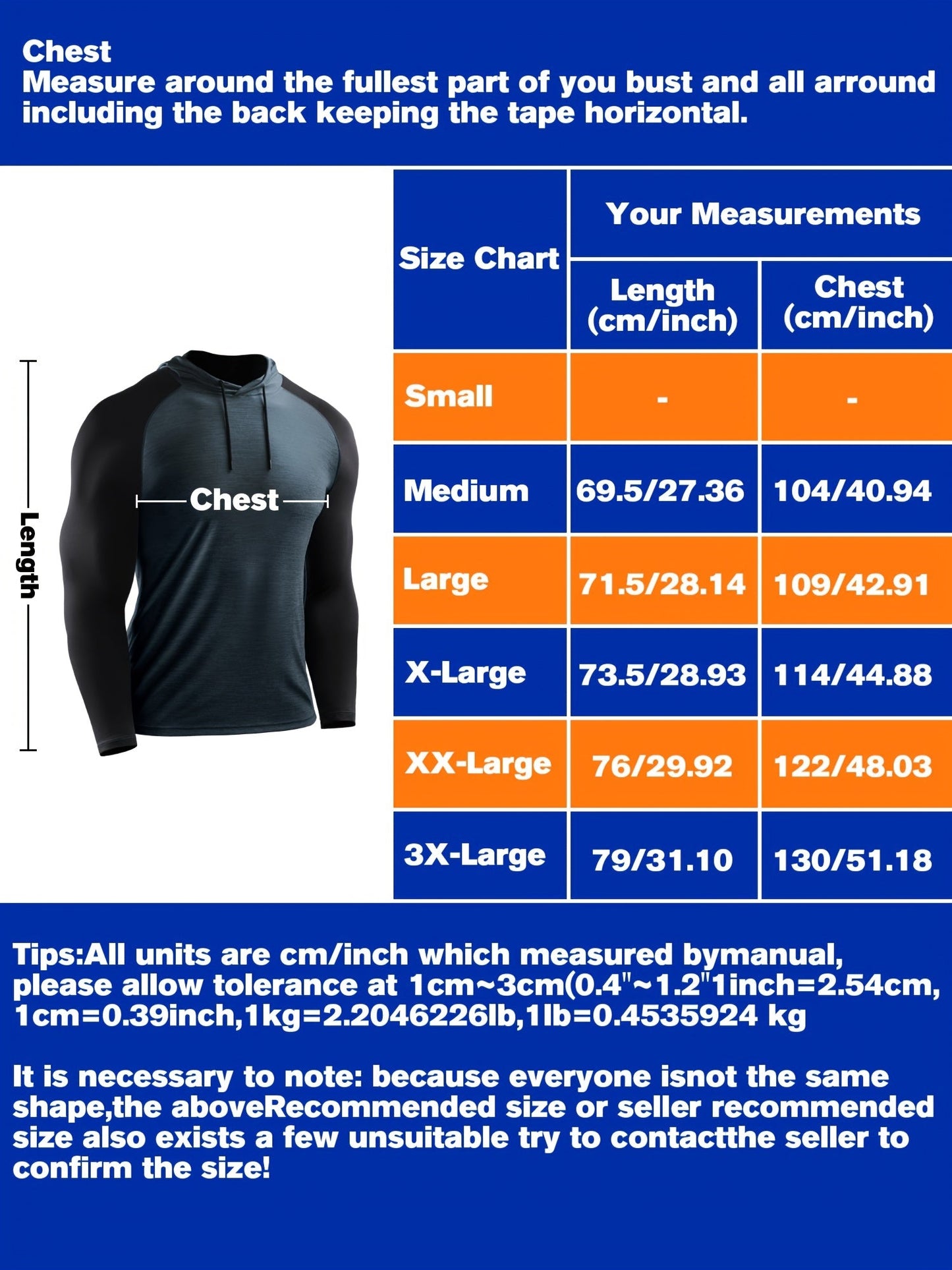 Men's Fast Drying Long Sleeved T-shirts Hoodie