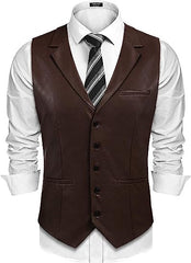 Men's new autumn and winter vest slim vest single-breasted vest