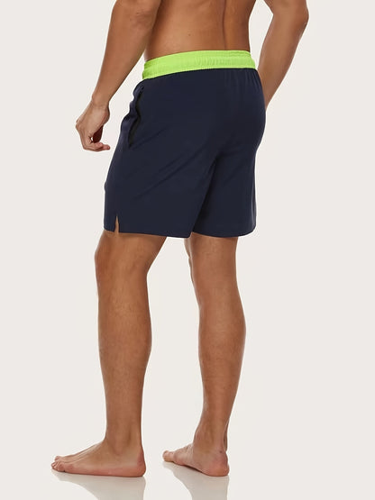 Men's Swim Trunks Quick Dry Beach Shorts With Pockets