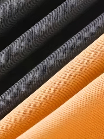 5pcs Men's Cotton Plain Color Breathable Soft Boxer Briefs Underwear