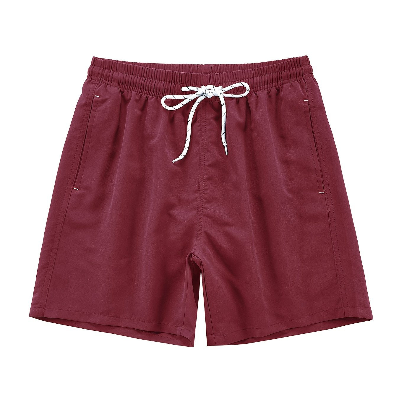Men's Drawstring Pocket Casual Beach Shorts