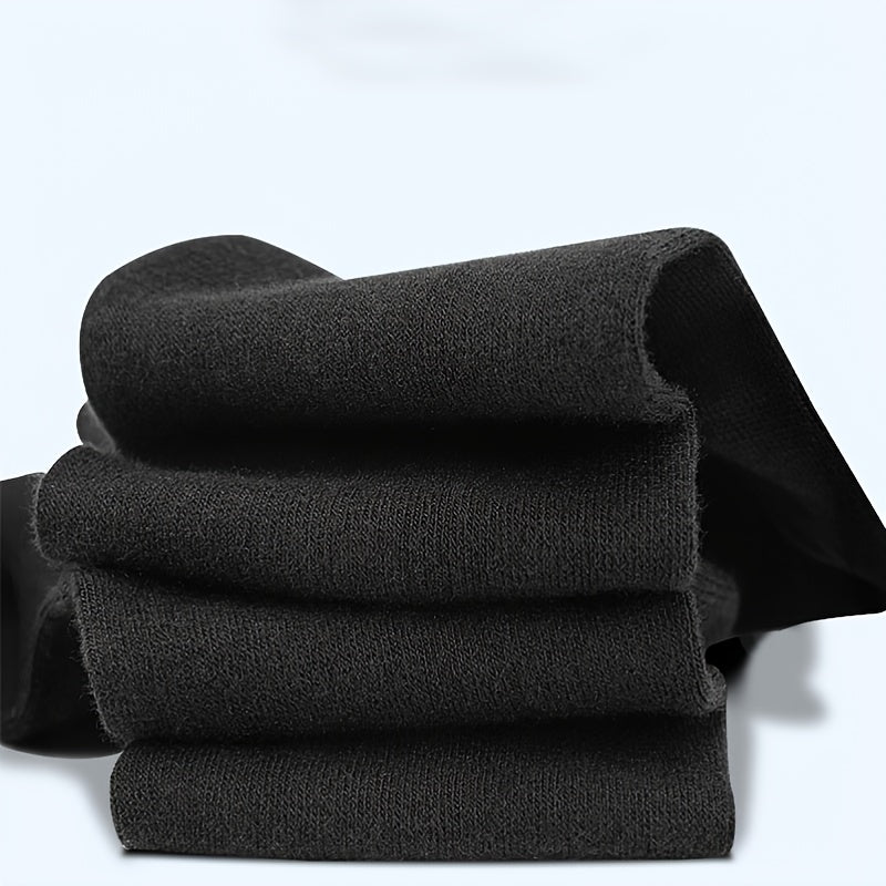 5pairs Men's Sweat Absorbant Sports Socks