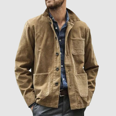 Men's long sleeve casual loose jacket jacket