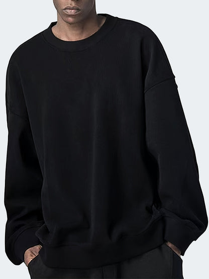 Simple Fashion Men's Casual Round Neck Sweatshirt