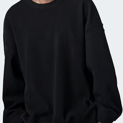 Simple Fashion Men's Casual Round Neck Sweatshirt